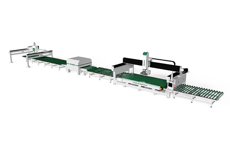máquina de sierra de puente CNC de 5 ejes industrial (1)
